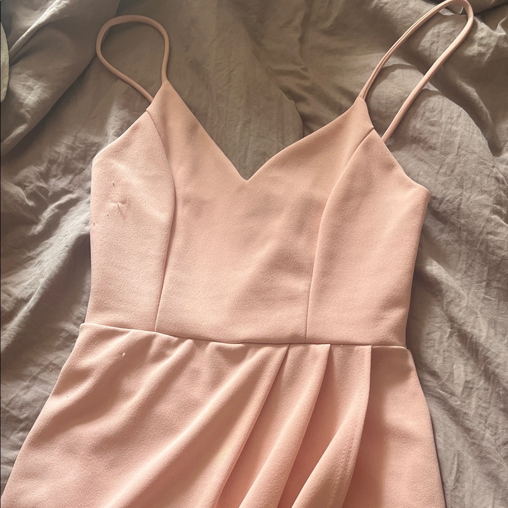 Rue21 Blush Pink Spaghetti Strap Dress